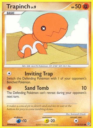 Trapinch 115/132  - Reverse Holofoil Secret Wonders