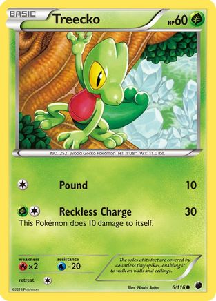 Treecko 006/116 - Plasma Freeze