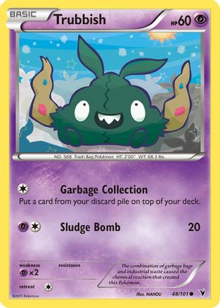 Trubbish 048/101  - Reverse Holofoil Noble Victories