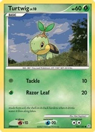 Turtwig 103/130  - Reverse Holofoil Diamond and Pearl