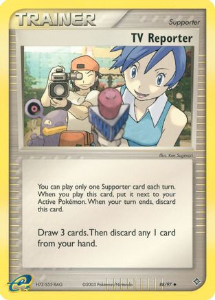 TV Reporter 088/97 - Reverse Holofoil Dragon