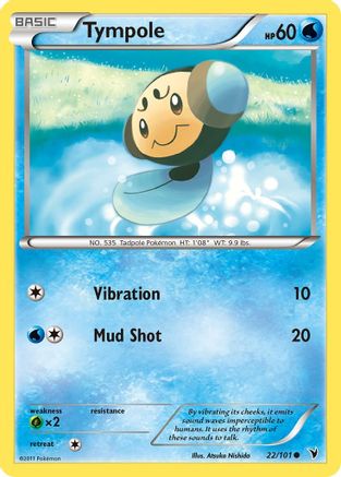Tympole 022/101  - Reverse Holofoil Noble Victories