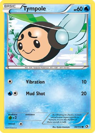 Tympole 040/113  - Reverse Holofoil Legendary Treasures