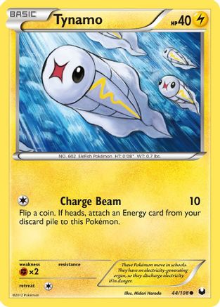 Tynamo 044/108  - Reverse Holofoil Dark Explorers