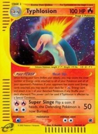 Typhlosion 028/165 - Holofoil Expedition