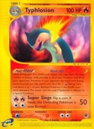 Typhlosion 065/165 - Reverse Holofoil Expedition