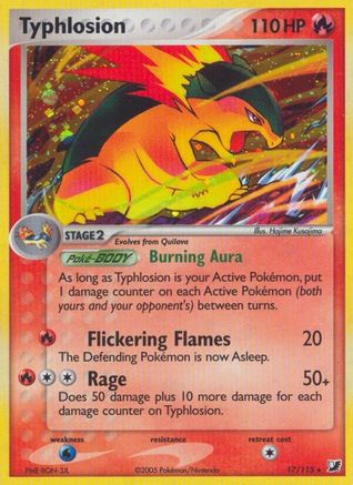 Typhlosion 017/115 - Holofoil Unseen Forces