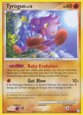 Tyrogue 126/146  - Reverse Holofoil Legends Awakened