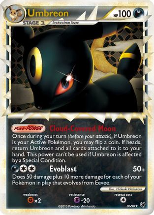 Umbreon (Prime) 086/90  - Holofoil Undaunted