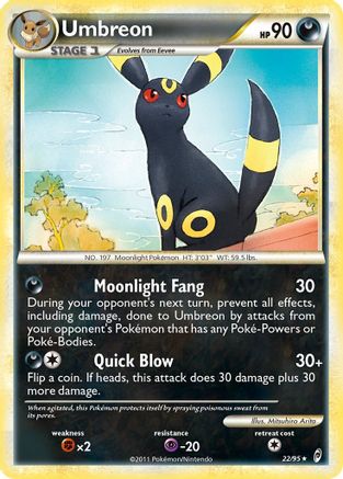 Umbreon 022/95  - Holofoil Call of Legends