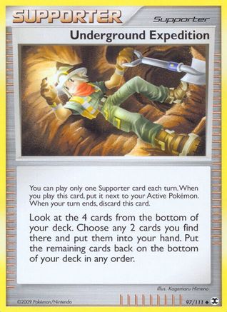 Underground Expedition 097/111  - Reverse Holofoil Rising Rivals