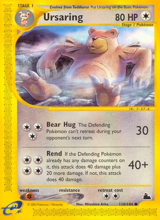 Ursaring 110/144 - Reverse Holofoil Skyridge