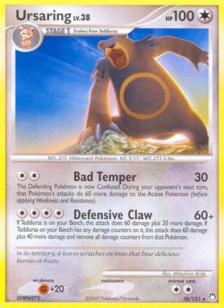 Ursaring 038/123 - Mysterious Treasures