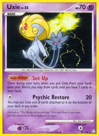 Uxie 043/146 - Reverse Holofoil Legends Awakened