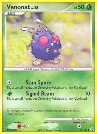 Venonat 116/132  Secret Wonders
