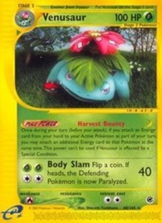 Venusaur 068/165 - Reverse Holofoil Expedition
