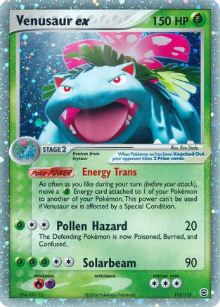 Venusaur ex 112/112 - Holofoil FireRed & LeafGreen