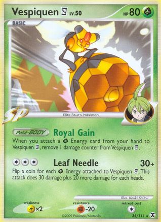 Vespiquen E4 035/111  - Reverse Holofoil Rising Rivals