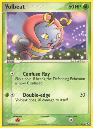 Volbeat 042/106 - Reverse Holofoil Emerald
