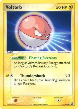 Voltorb 085/112 - Reverse Holofoil FireRed & LeafGreen