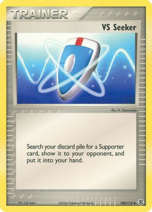 VS Seeker 100/112 - Reverse Holofoil FireRed & LeafGreen