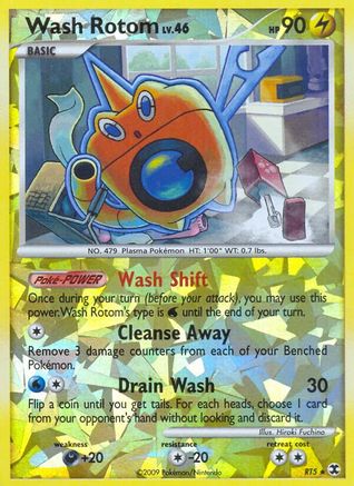 Wash Rotom RT5  - Reverse Holofoil Rising Rivals
