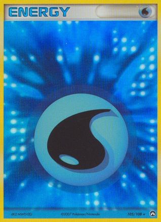 Water Energy 105/108 - Holofoil Power Keepers