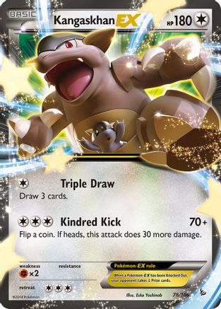 Kangaskhan EX 078/106  - Holofoil XY  Flashfire