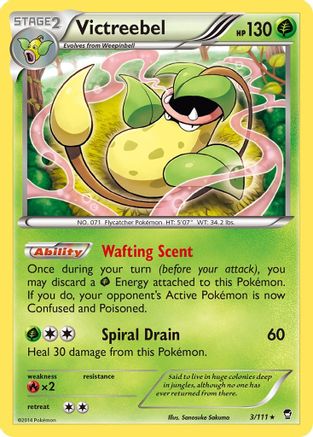 Victreebel 003/111  - Holofoil XY  Furious Fists
