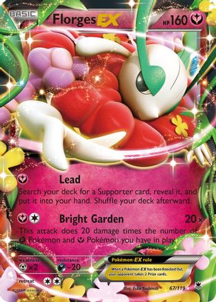 Florges EX 067/119  - Holofoil XY  Phantom Forces