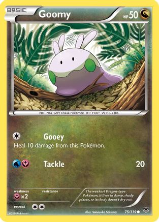 Goomy 075/119  - Reverse Holofoil XY  Phantom Forces