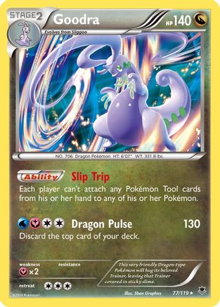 Goodra 077/119  - Holofoil XY  Phantom Forces