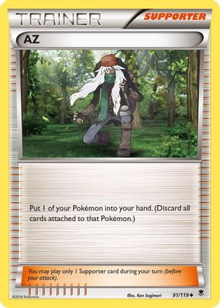 AZ 091/119 - XY  Phantom Forces - Uncommon