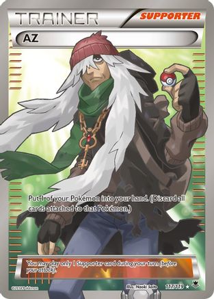 AZ (Full Art) 117/119  - Holofoil XY  Phantom Forces - Ultra Rare