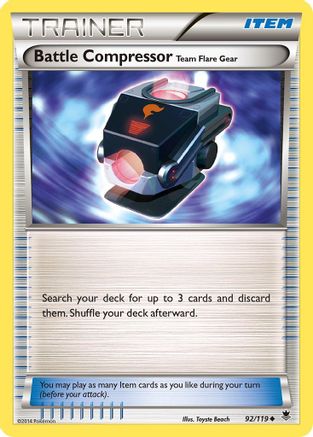 Battle Compressor 092/119  - Reverse Holofoil XY  Phantom Forces