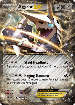 Aggron EX 093/160  - Holofoil XY  Primal Clash