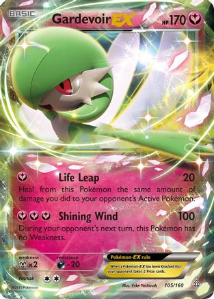 Gardevoir EX 105/160  - Holofoil XY  Primal Clash