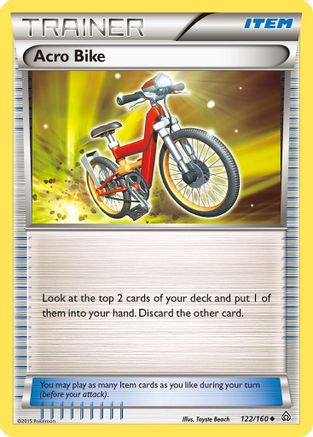 Acro Bike 122/160  - Reverse Holofoil XY  Primal Clash