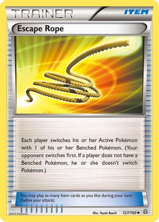 Escape Rope 127/160  - Reverse Holofoil XY  Primal Clash