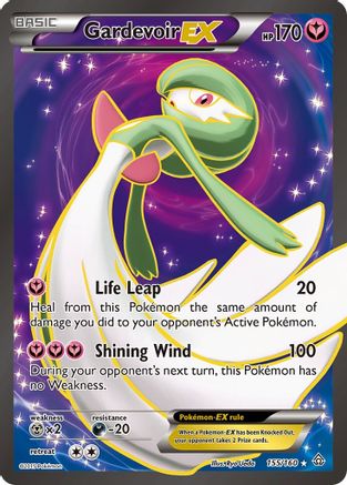 Gardevoir EX (Full Art) 155/160  - Holofoil XY  Primal Clash
