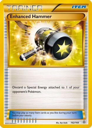 Enhanced Hammer 162/160  - Holofoil XY  Primal Clash