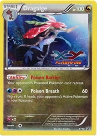 Dragalge (Prerelease) [Staff] XY10  - Holofoil XY Promos