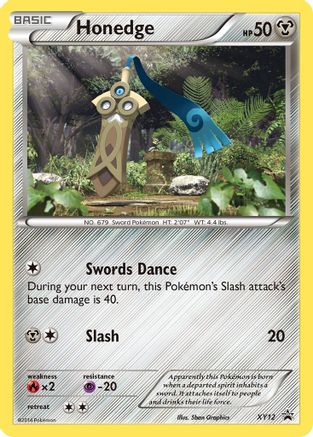 Honedge XY12  - Holofoil XY Promos
