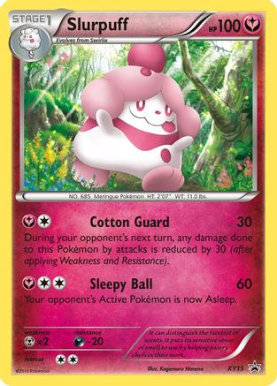 Slurpuff XY15  - Holofoil XY Promos
