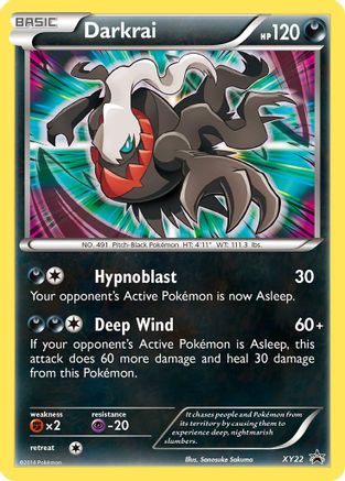 Darkrai XY22  - Holofoil XY Promos