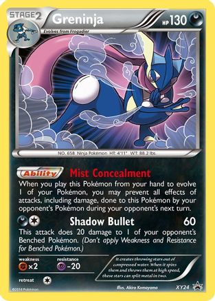 Greninja XY24  - Holofoil XY Promos