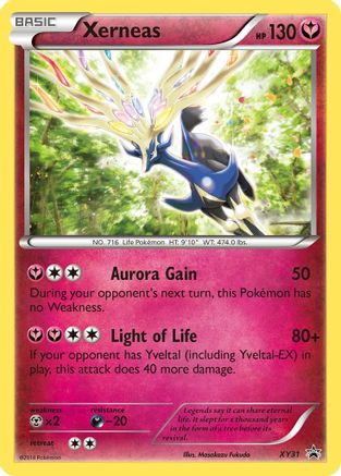 Xerneas XY31  - Holofoil XY Promos
