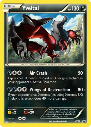 Yveltal XY32  - Holofoil XY Promos