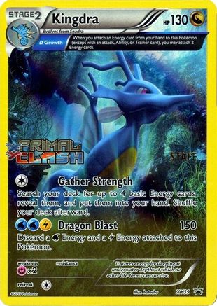 Kingdra (Prerelease) [Staff] XY39  - Holofoil XY Promos