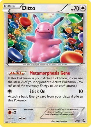 Ditto XY40  - Holofoil XY Promos